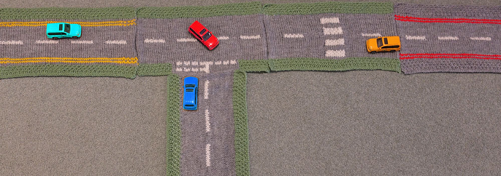Road pattern layout